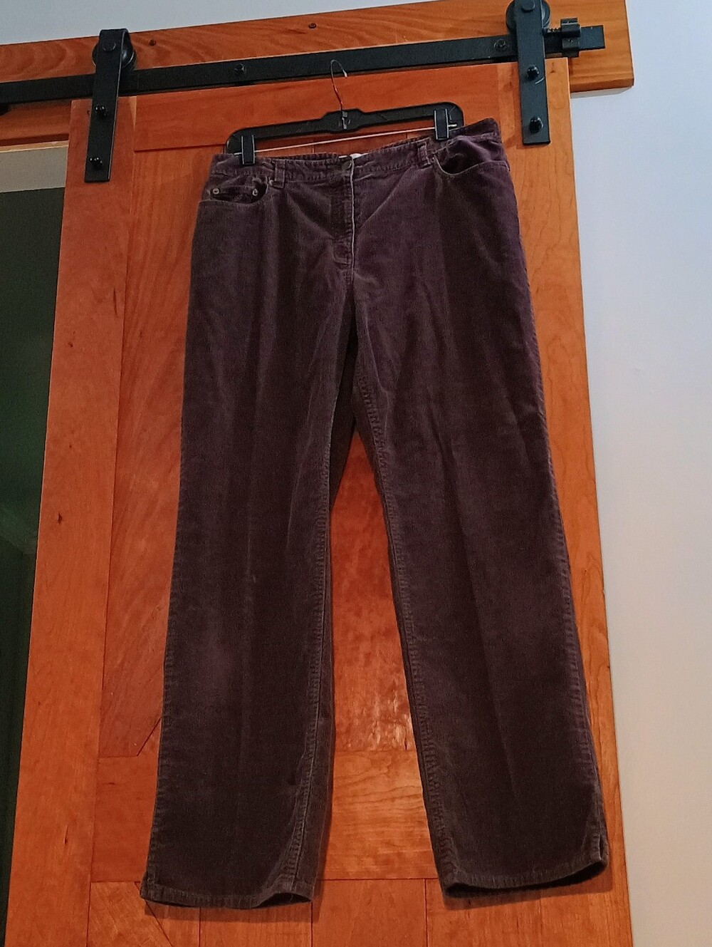 Van Heusen women's brown corduroy pants -size 14